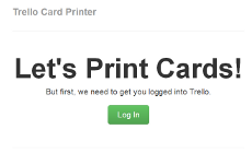 Trello Printer
